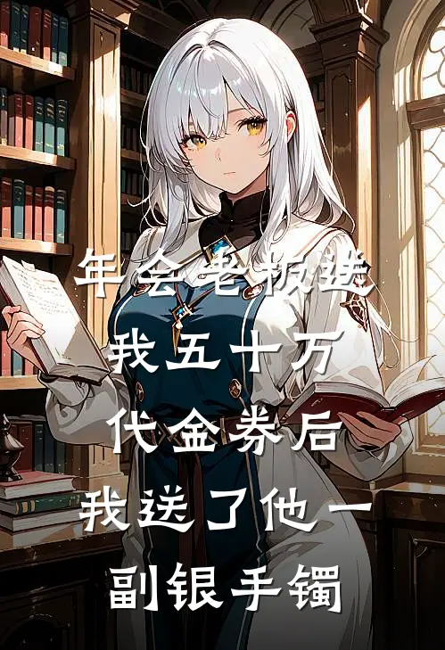 年会老板送我五十万代金券后，我送了他一副银手镯